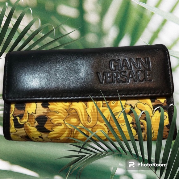 Versace Accessories - Gianni Versace Key holder Baroque Crown Exquisite Vintage Condition Sunburst